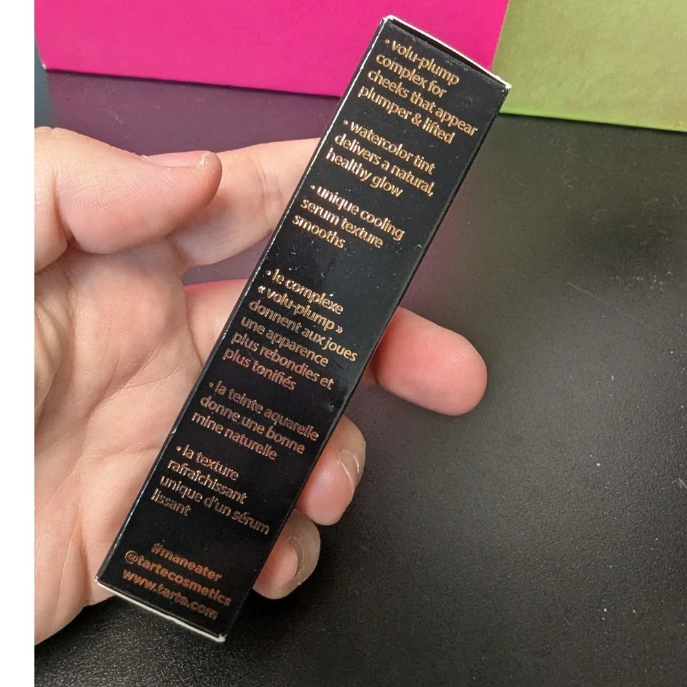 Tarte Maneater Blush & Glow Cheek Plump Buff Liquid Blush 0.27 fl oz